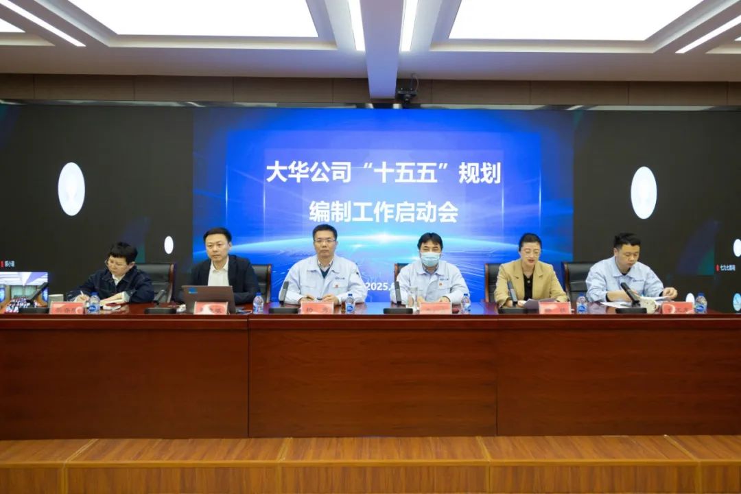 大華公司召開(kāi)“十五五”規(guī)劃編制工作啟動(dòng)會(huì)